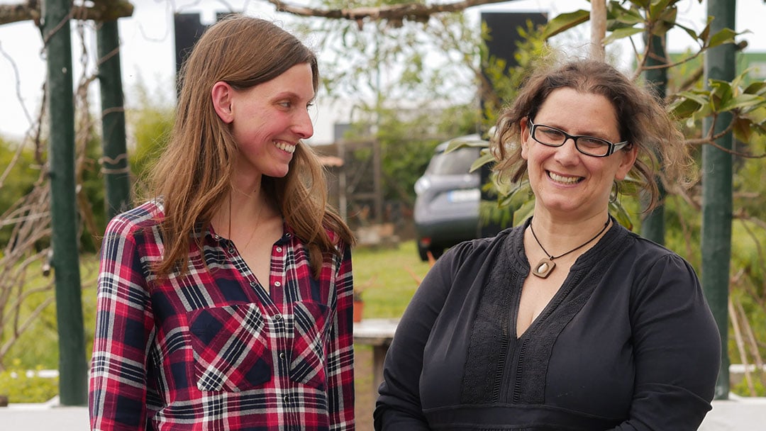 glück nachhaltigkeit Joana mit Kathrin Host Podcast interview Azoren